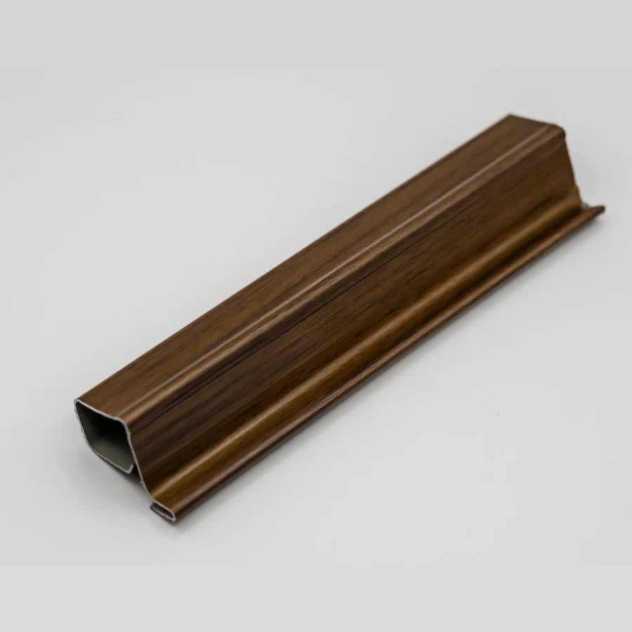 Walnut steel profile